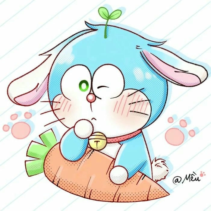 Doraemon avatar mang phong cách vui nhộn