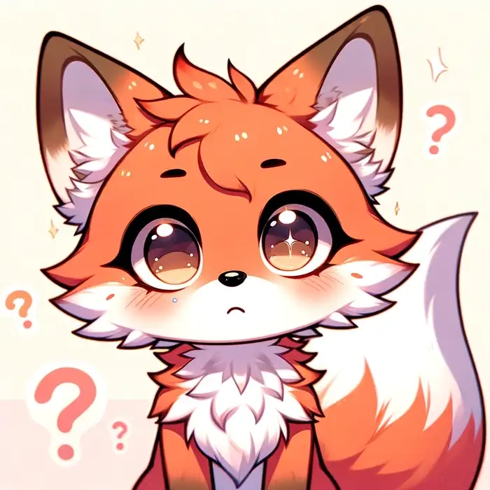 Hình cáo chibi dễ thương phù hợp cho mọi phong cách