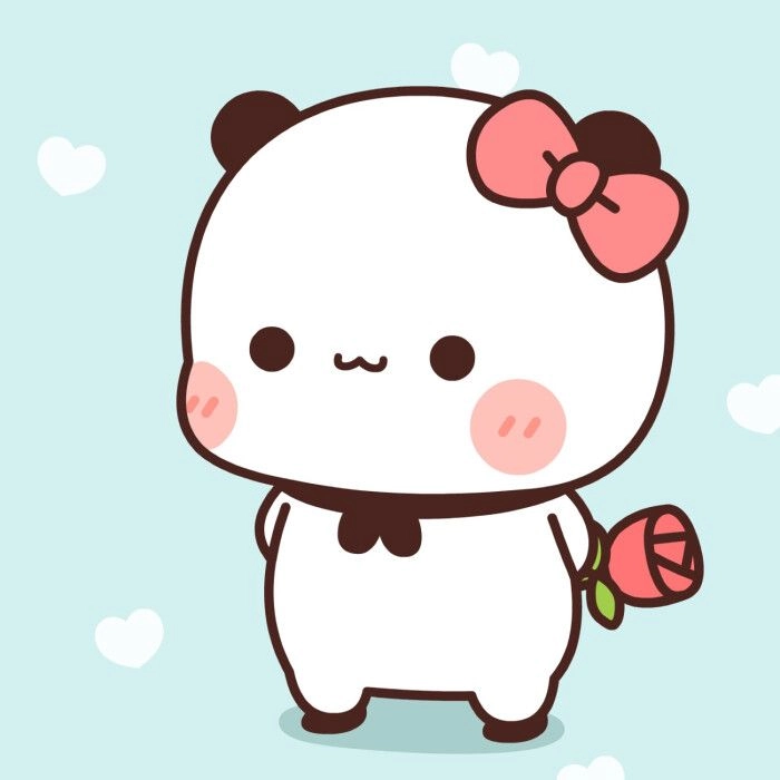 Hình gấu trúc chibi cute mang nét ngộ nghĩnh đầy ấn tượng