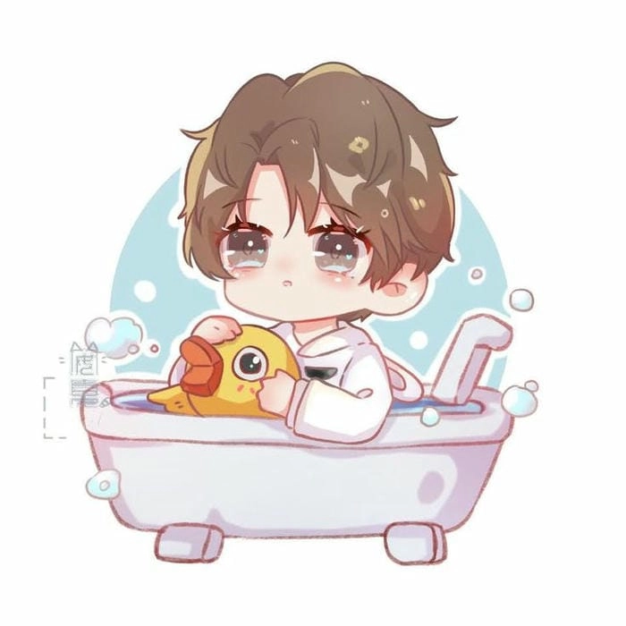 Hình ảnh chibi nam ngầu đầy cá tính và cuốn hút