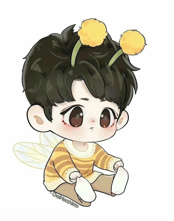Anh nam chibi phong cách trẻ trung và năng động
