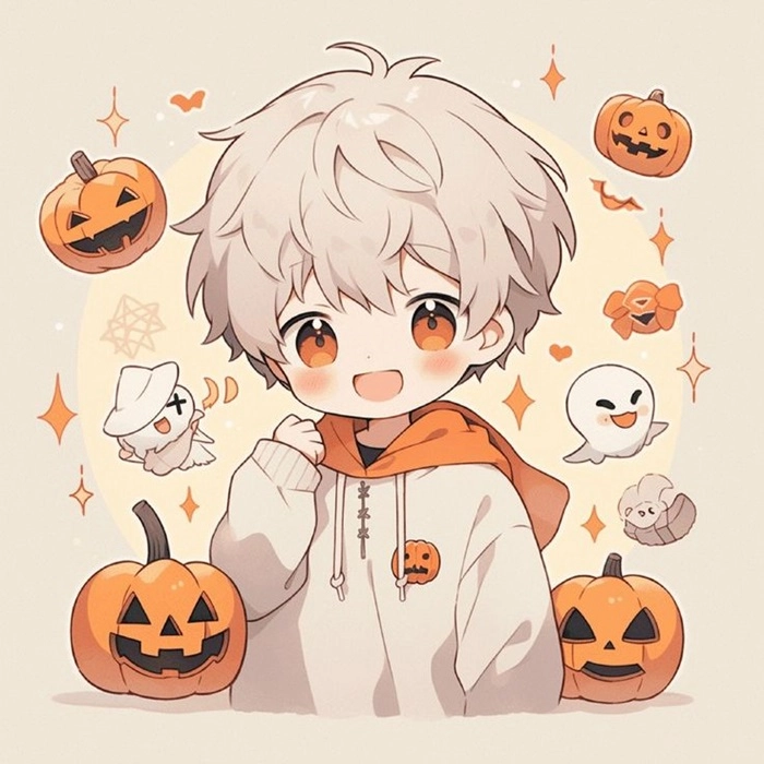 Hình ảnh anime chibi cute nam với tạo hình dễ thương