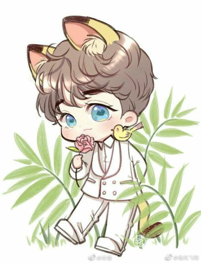Chibi cute nam với phong cách dễ thương ấn tượng