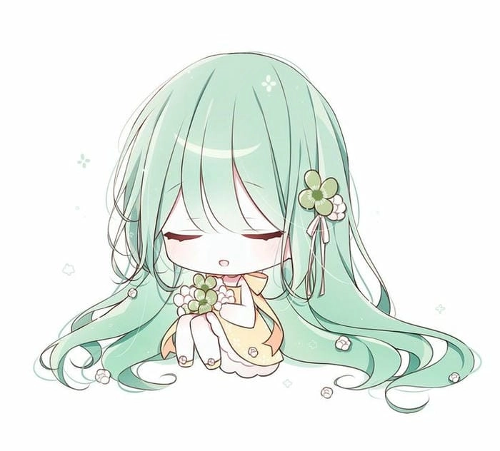 Hình ảnh chibi nữ cute ngầu đầy cá tính và cuốn hút