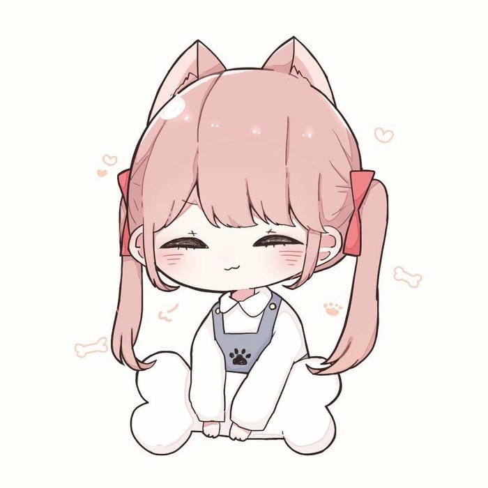 Ảnh nữ cute chibi mang đến nét đáng yêu tinh tế