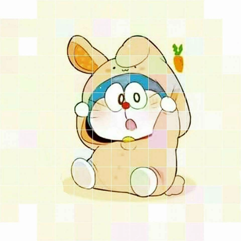 Vẽ Doraemon cute chibi đơn giản mà đáng yêu