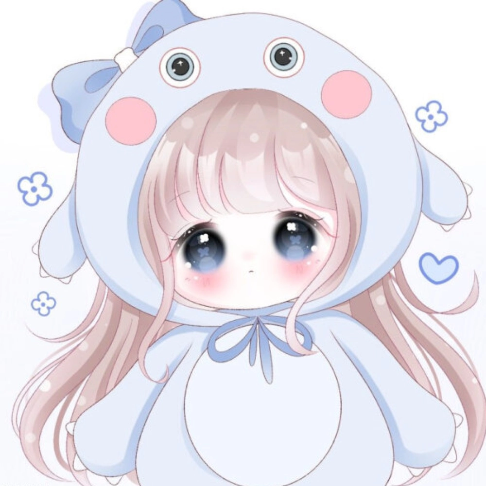 Ảnh cute anime chibi với gam màu tươi sáng rực rỡ