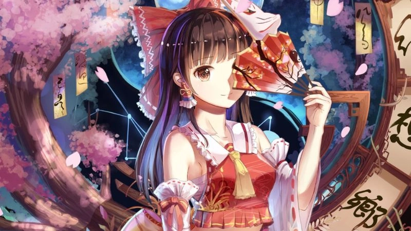 Ảnh anime cute nữ mang phong cách nhẹ nhàng đáng yêu