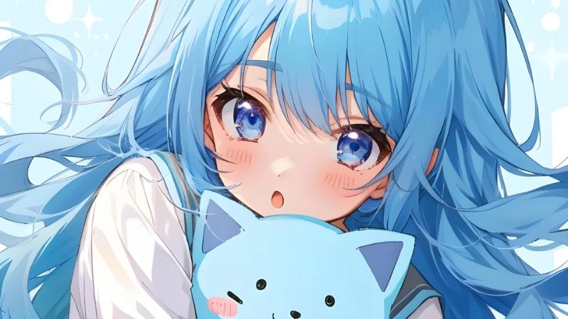 Ảnh anime nữ cute đơn giản nhưng vẫn cuốn hút đặc biệt