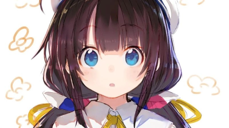Ảnh anime nữ dễ thương với tạo hình ngọt ngào đáng yêu