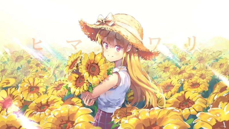 Ảnh nữ anime cute với biểu cảm dễ thương và tinh nghịch