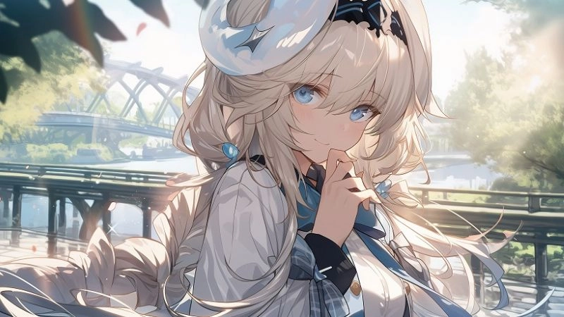 Anime nữ cute dễ thương với tạo hình ngộ nghĩnh đáng yêu