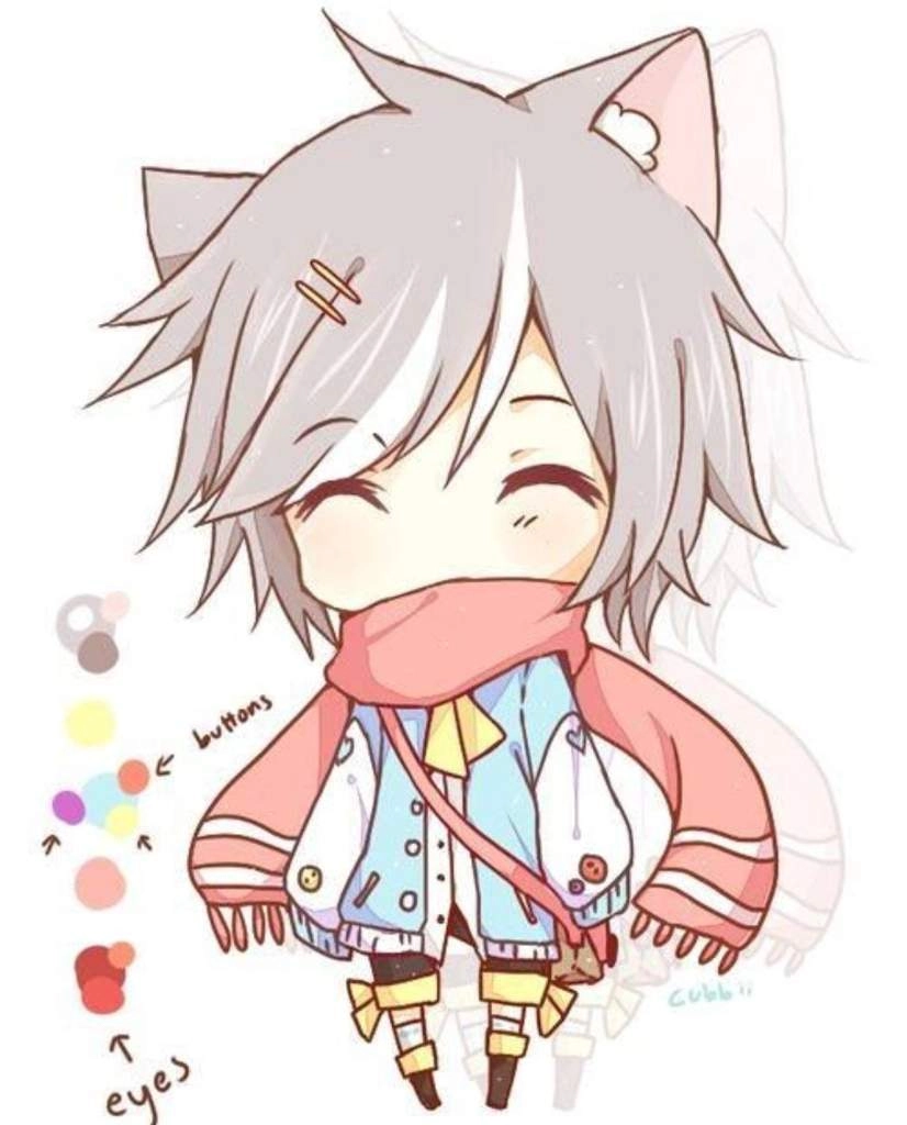 Ảnh nam chibi cute mang vẻ ngoài đáng yêu