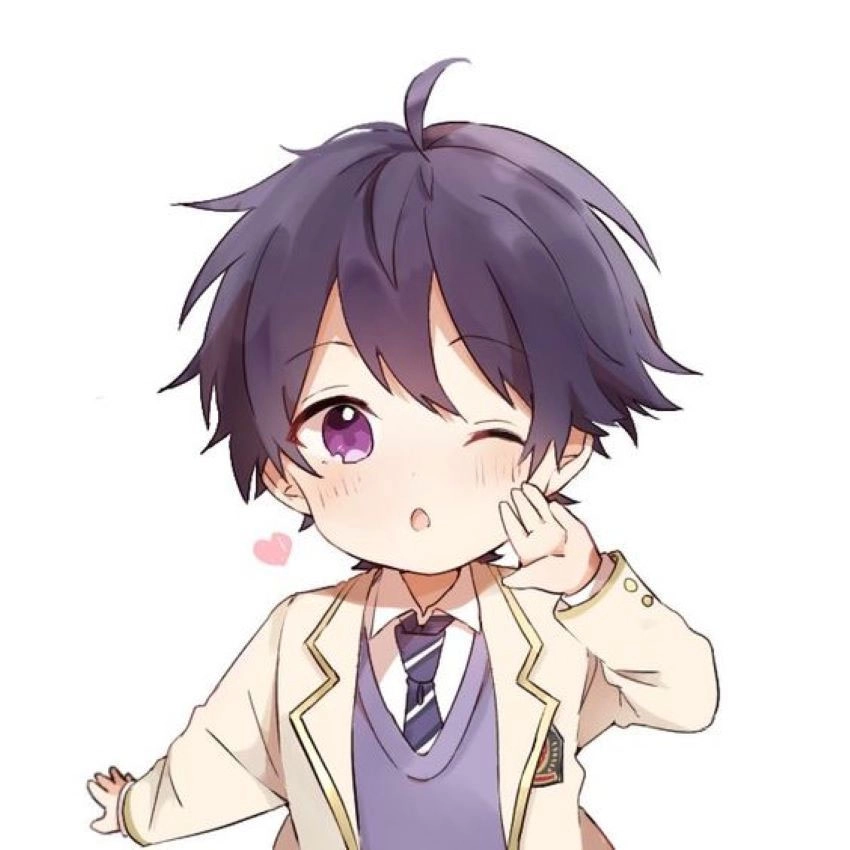 Ảnh nam cute chibi đầy sống động và cuốn hút