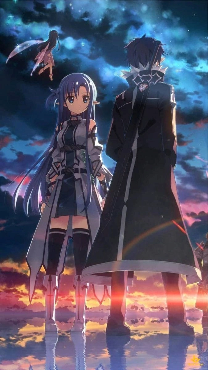 Hình nền anime cute cho điện thoại lung linh dễ thương