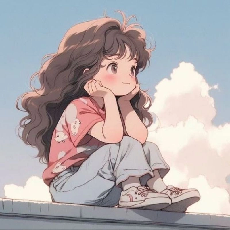 Hình ảnh chibi nữ cute dễ vẽ với đường nét tinh tế mềm mại