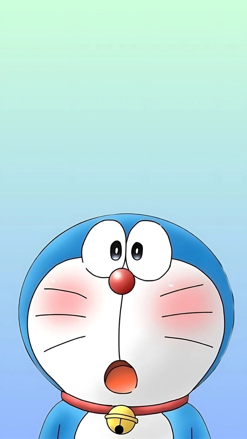 Hình nền cute Doraemon cho fan yêu thích mèo máy