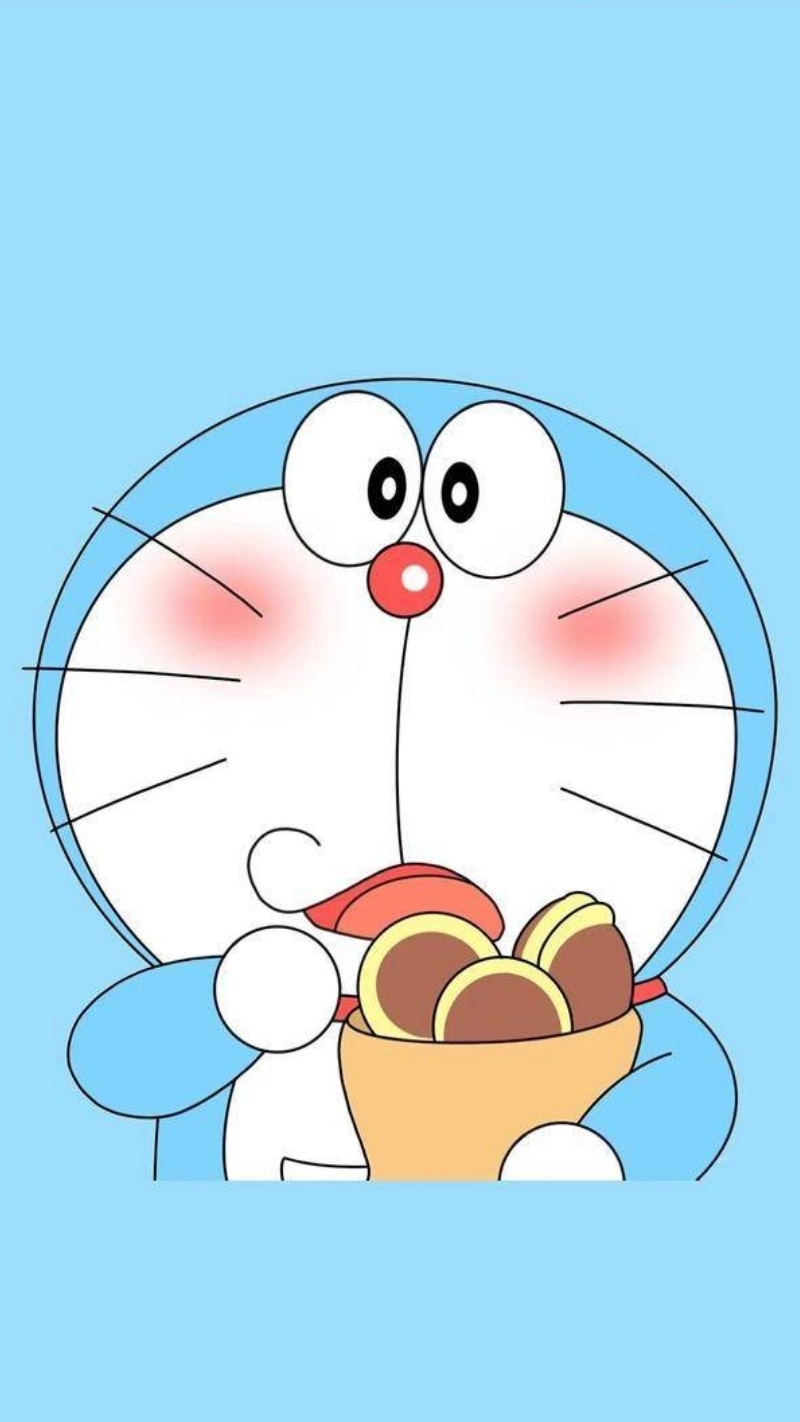 Hình vẽ Doraemon cute đơn giản nhưng cực kỳ ấn tượng
