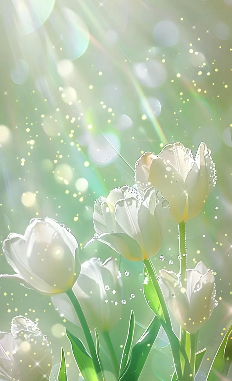 Hình ảnh hoa tulip đẹp cuốn hút với sắc màu tươi tắn