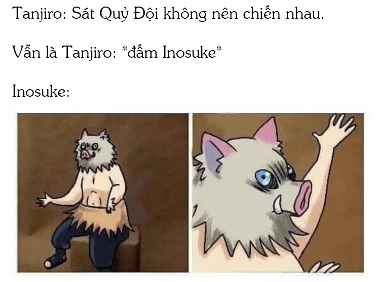 Inosuke tấu hài với phong cách bá đạo không ai sánh kịp