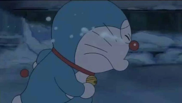 Doraemon khóc cute mang lại cảm giác đáng yêu