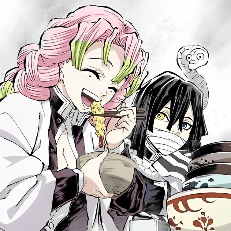 Obanai x Mitsuri manga lãng mạn và đầy bi thương