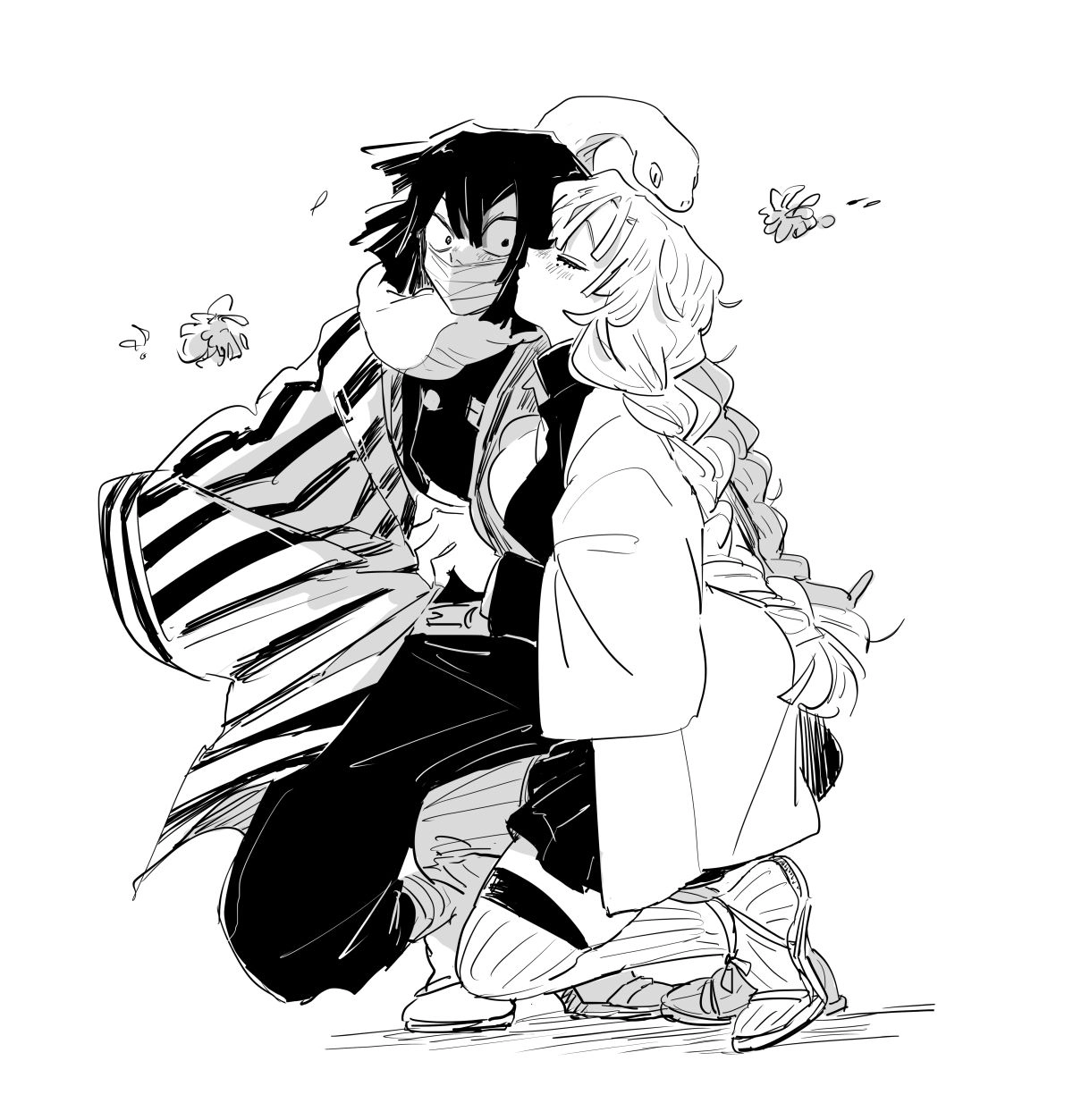Obanai x Mitsuri anime với khoảnh khắc ngọt ngào