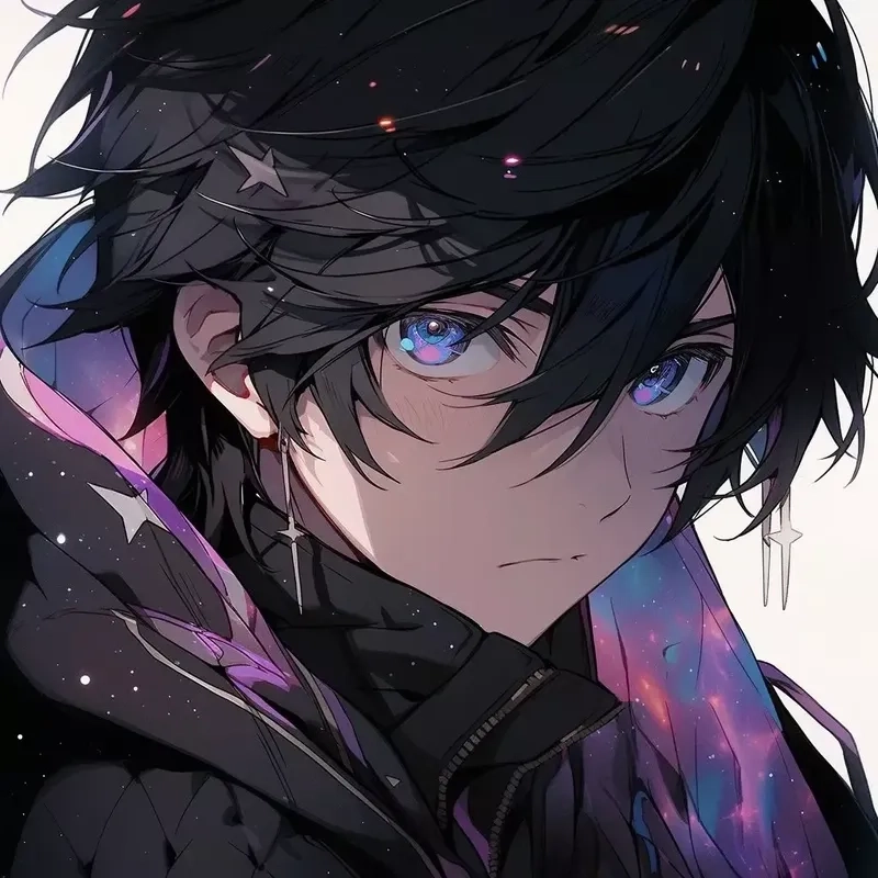 Anime nam buồn với ánh mắt chất chứa nỗi cô đơn