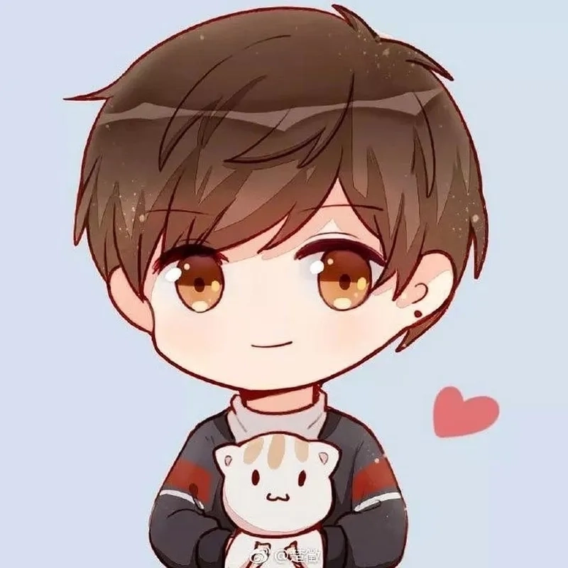 Anime nam chibi với phong cách đáng yêu và sinh động