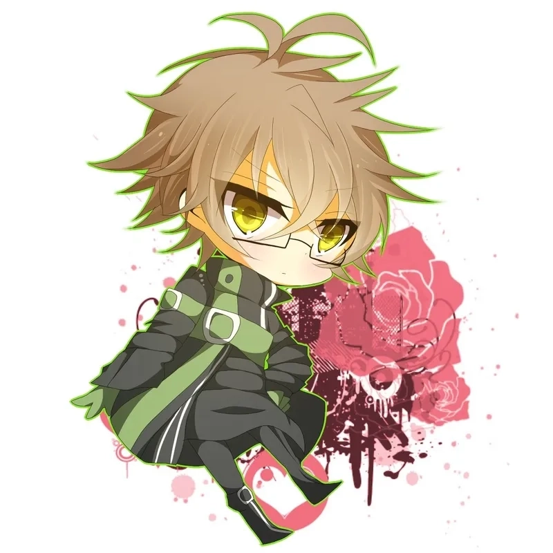 Ảnh anime nam chibi cute với phong cách dễ thương độc đáo