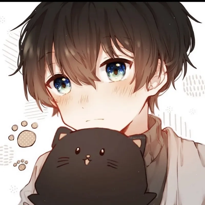 Anime chibi nam cute với phong cách dễ thương độc đáo