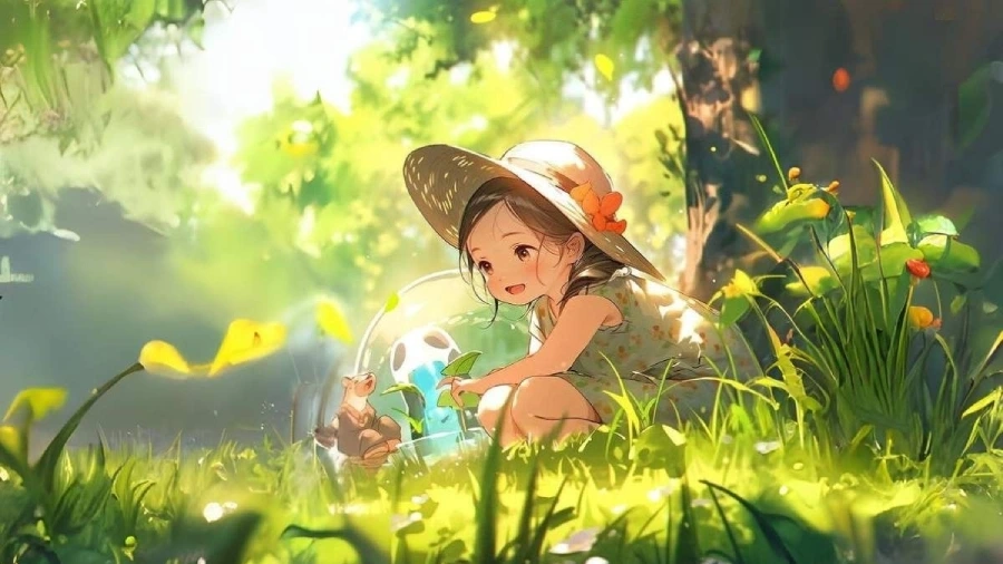 Hình nền anime cute ngầu đầy bí ẩn