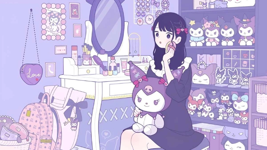 Ảnh nền ngầu cute phá cách và nổi bật