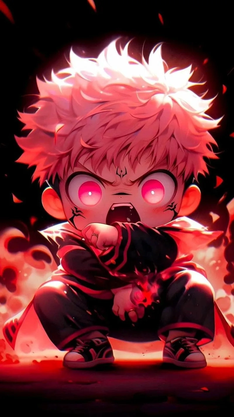 Hình ảnh chibi nam ngầu với phong cách đầy cá tính