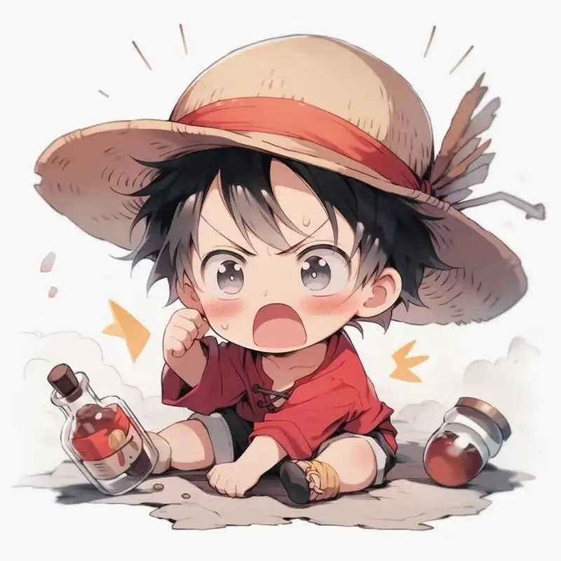 Bé Luffy mang trong mình ước mơ trở thành vua hải tặc