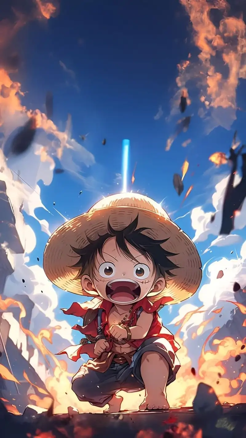 One Piece lúc Luffy còn nhỏ đầy hoài bão và ước mơ