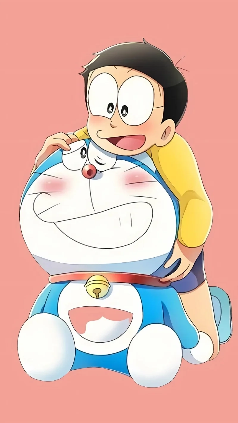 Hình ảnh Nobita và Doraemon cute gợi nhớ ký ức đẹp