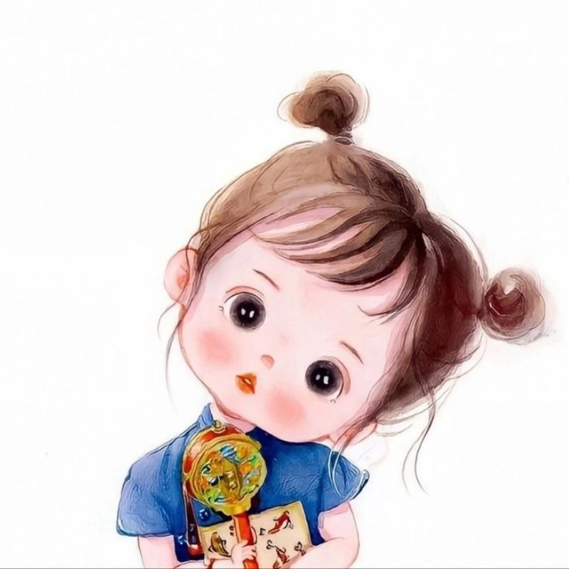 Avatar đẹp cho nữ cute chibi mang phong cách đáng yêu