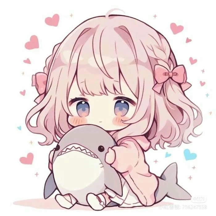 Ảnh cute anime chibi với phong cách ngọt ngào dễ thương