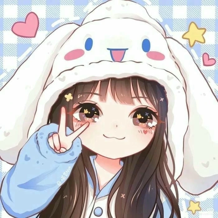 Anime nữ cute đáng yêu chibi với phong cách cực kỳ dễ thương