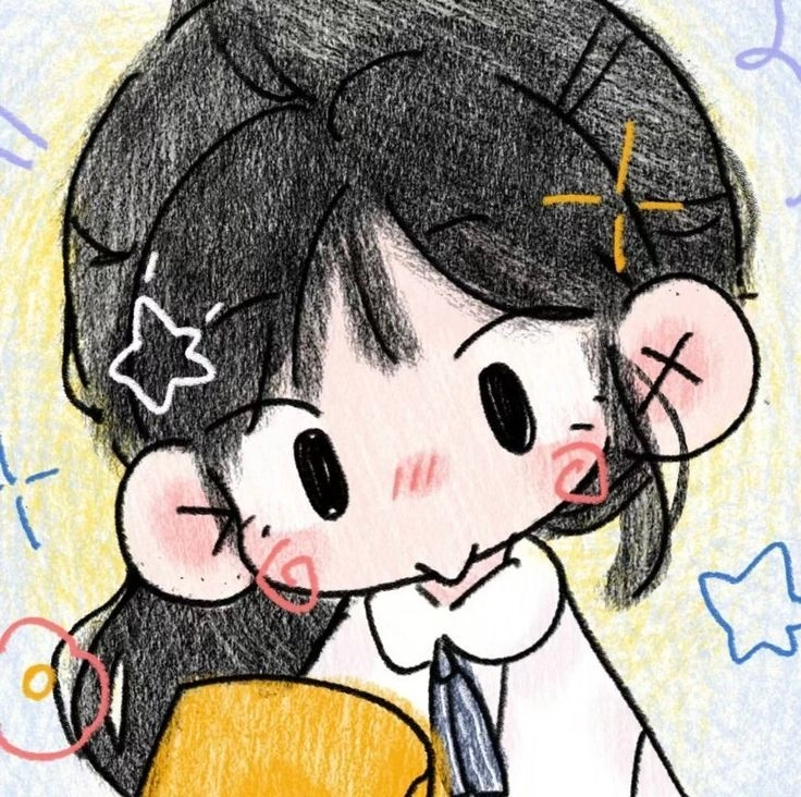 Avatar vô tri nữ cute đơn giản nhưng cực thu hút