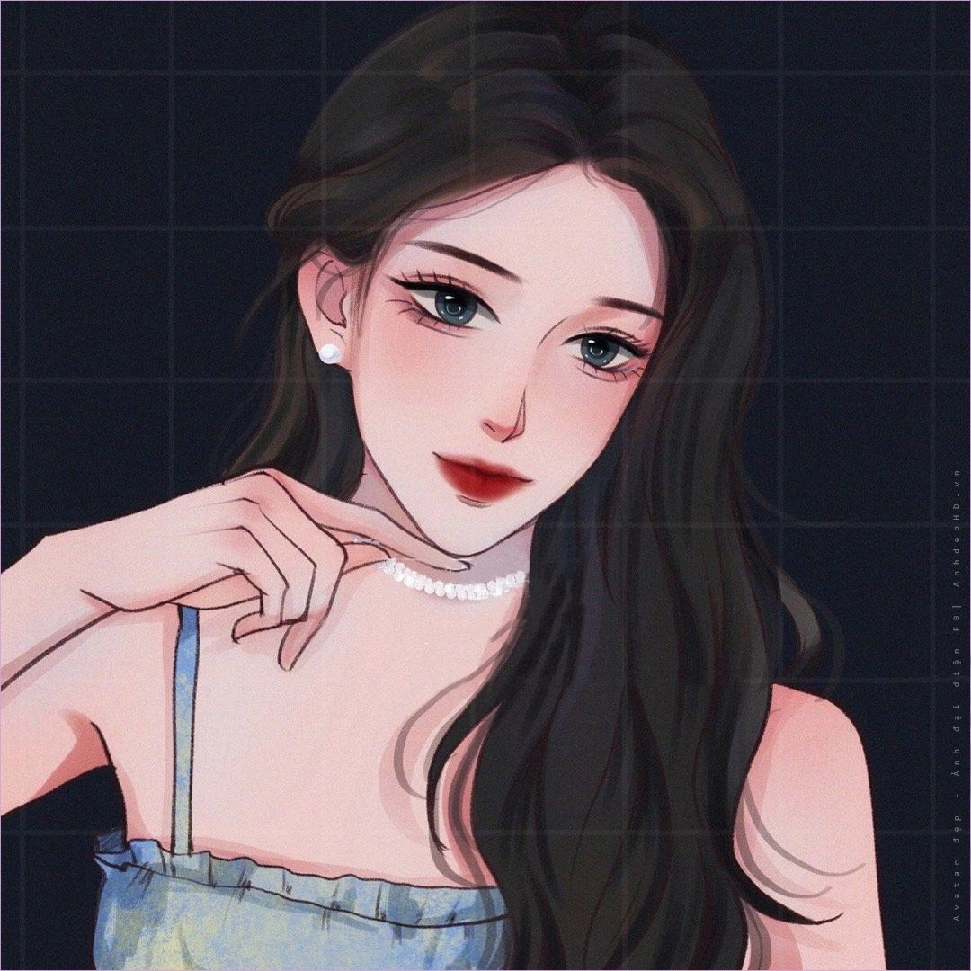 Ảnh đại diện nữ cute mang phong cách dễ thương