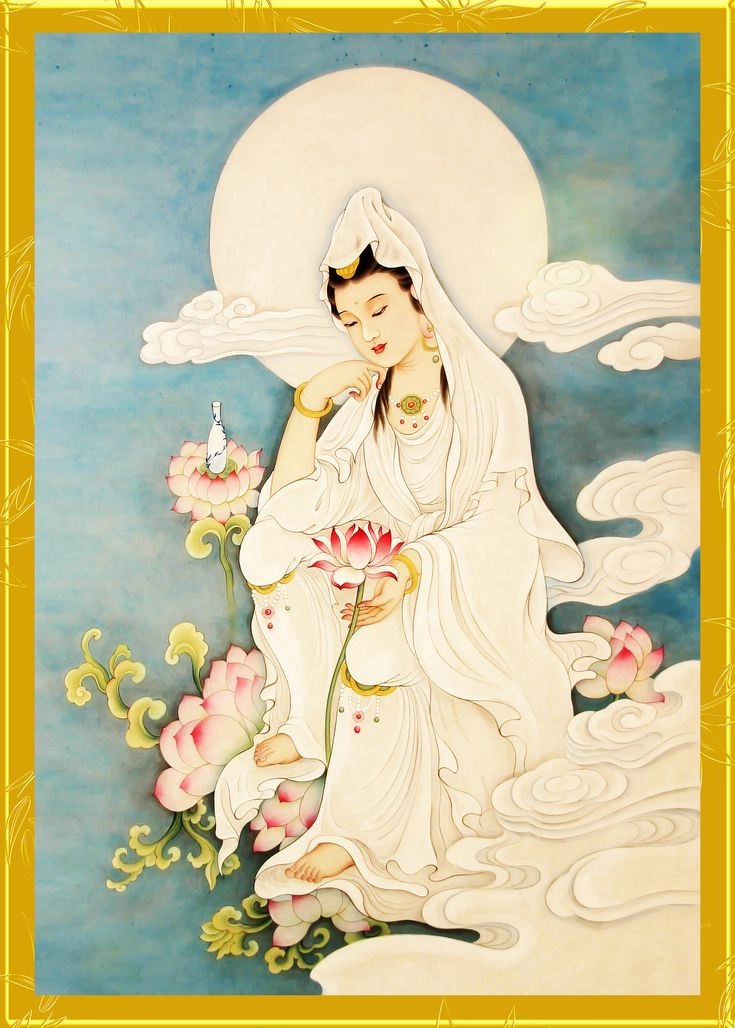 Hình ảnh Phật Quan Âm mang lại sự an lành