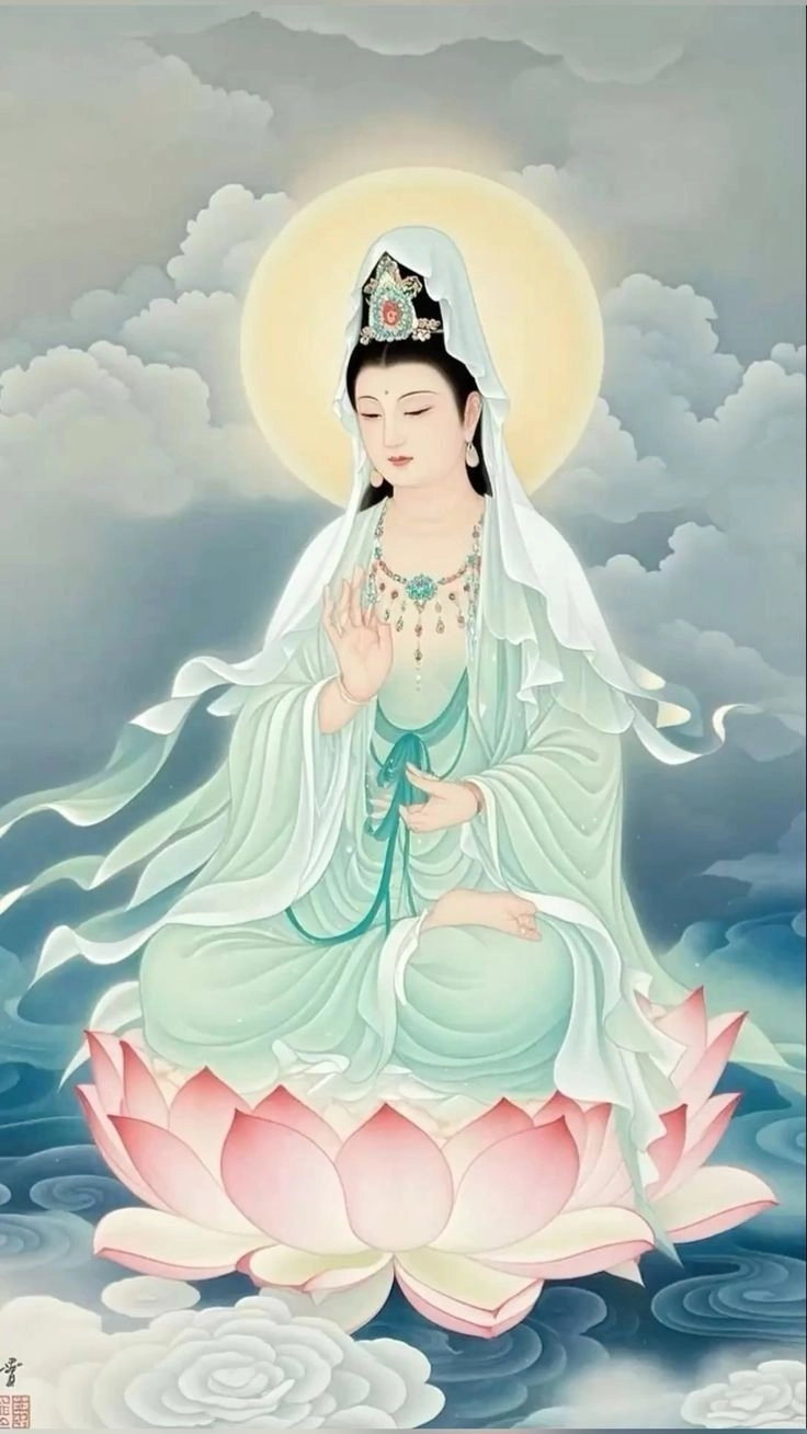 Ảnh Phật Bà Quan Âm đẹp đầy lòng nhân ái