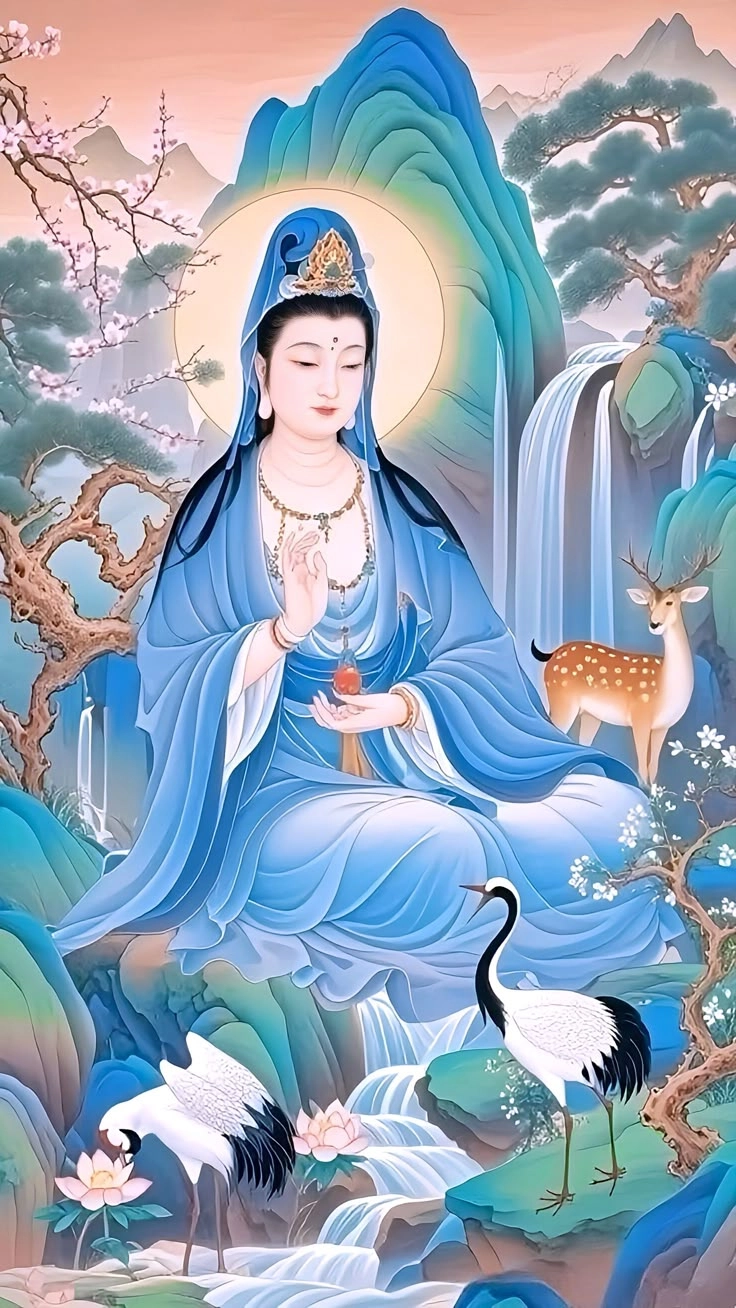 Ảnh Phật Quan Thế Âm Bồ Tát đẹp giúp tâm thanh tịnh