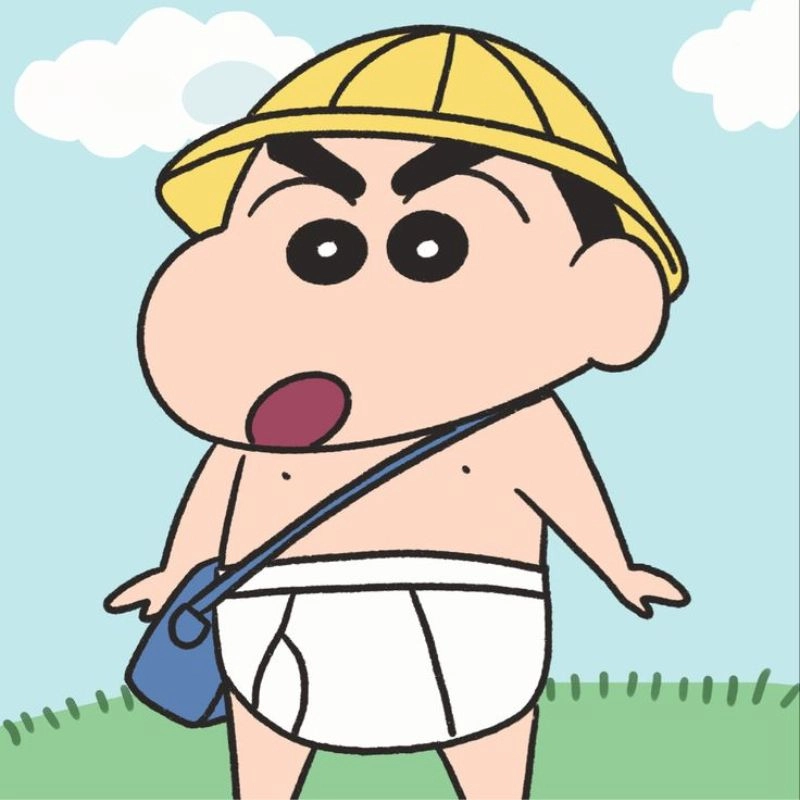 Avatar Shin cậu bé bút chì với biểu cảm siêu hài