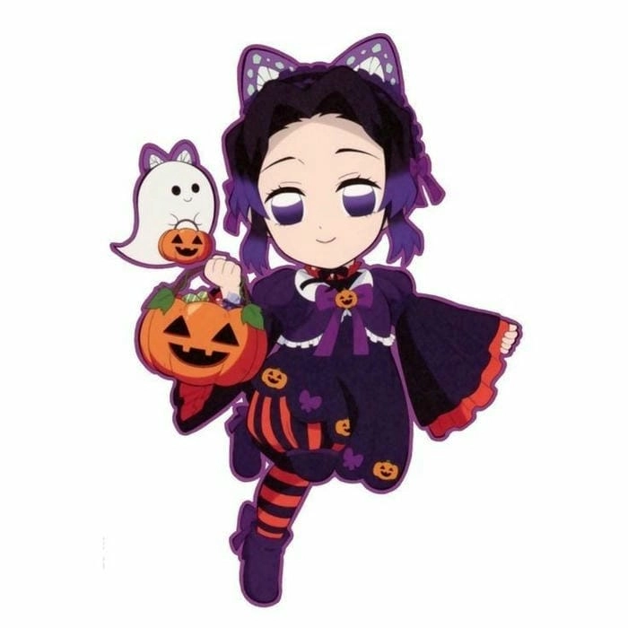 Hình ảnh Shinobu chibi dễ thương và đầy cá tính