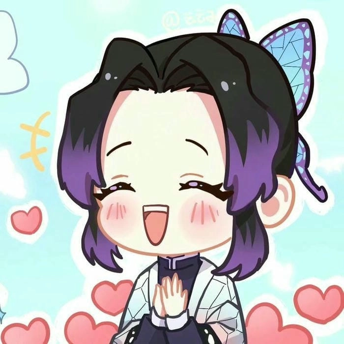 Hình ảnh Shinobu cute với thần thái dịu dàng cuốn hút