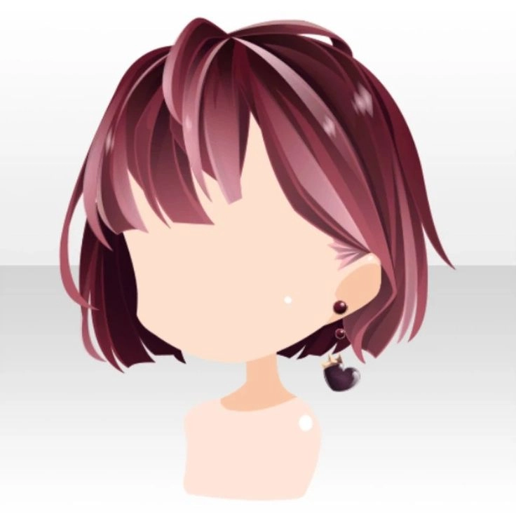 Vẽ tóc chibi nữ cute giúp nhân vật thêm phần dễ thương