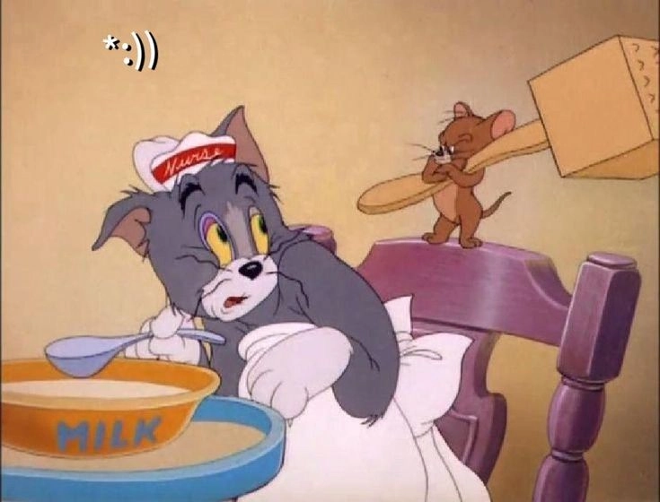 Meme Tom Jerry siêu bá đạo khiến ai cũng bật cười